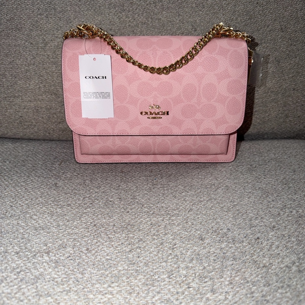 NWT Coach Powder Pink Klare Bag